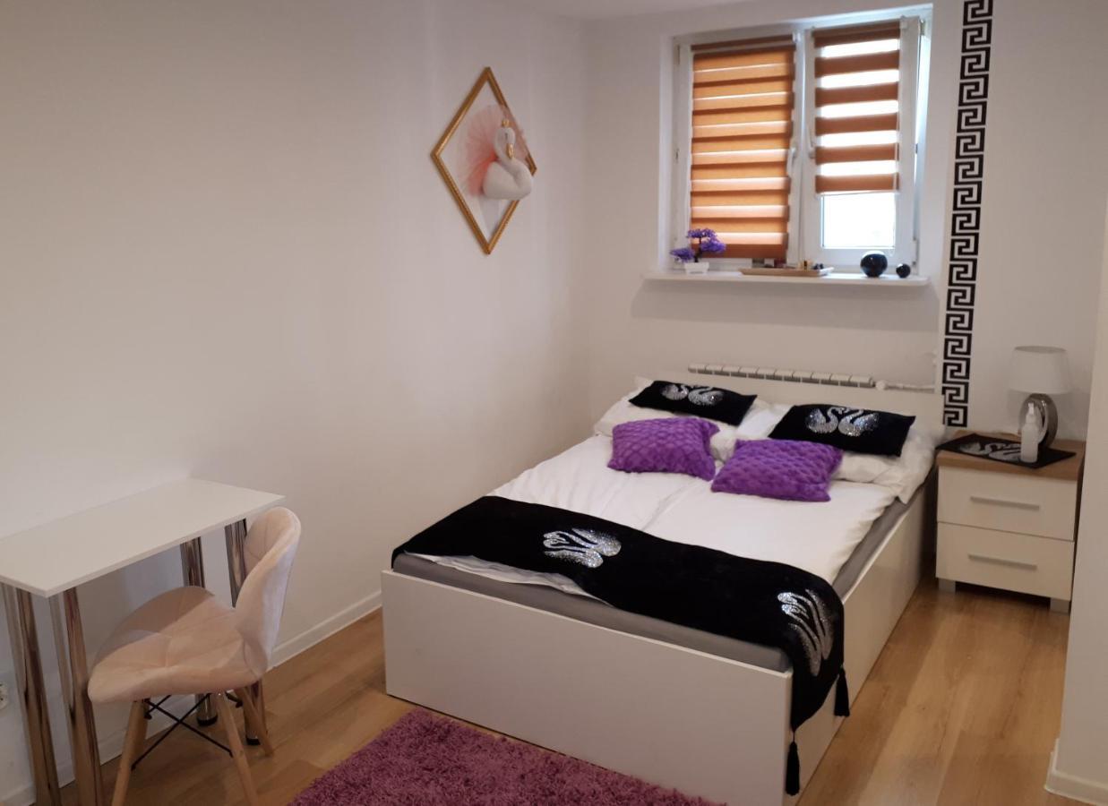 Apartamenty Centrum Panoramiczna Mala Dwojka Swan Labedz Promenada Klimatyzacja Lodowa 凯尔采 外观 照片